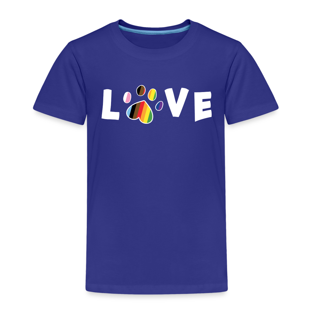 
                  
                    Pride Love Toddler Premium T-Shirt - royal blue
                  
                