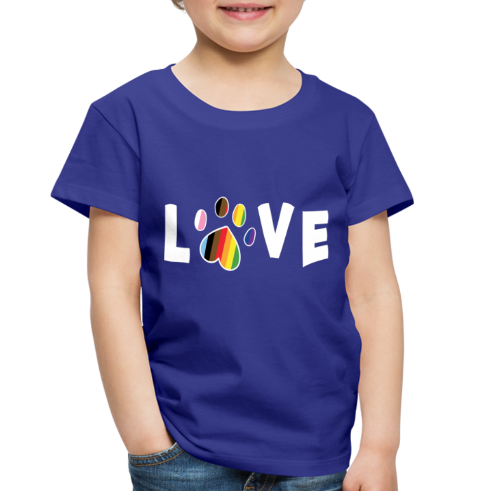 
                  
                    Pride Love Toddler Premium T-Shirt - royal blue
                  
                