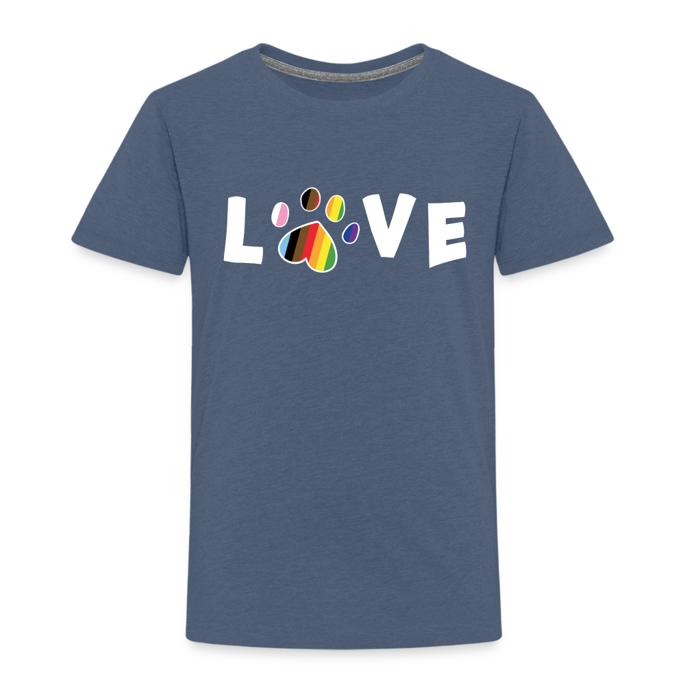 
                  
                    Pride Love Toddler Premium T-Shirt - heather blue
                  
                