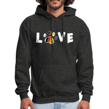 Load image into Gallery viewer, Pride Love Classic Hoodie - charcoal grey
