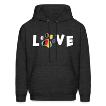 Load image into Gallery viewer, Pride Love Classic Hoodie - charcoal grey