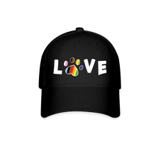 Load image into Gallery viewer, Pride Love Baseball Cap - black