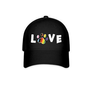 Pride Love Baseball Cap - black