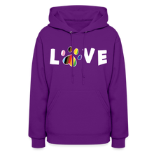 Load image into Gallery viewer, Pride Love Contoured Hoodie - purple