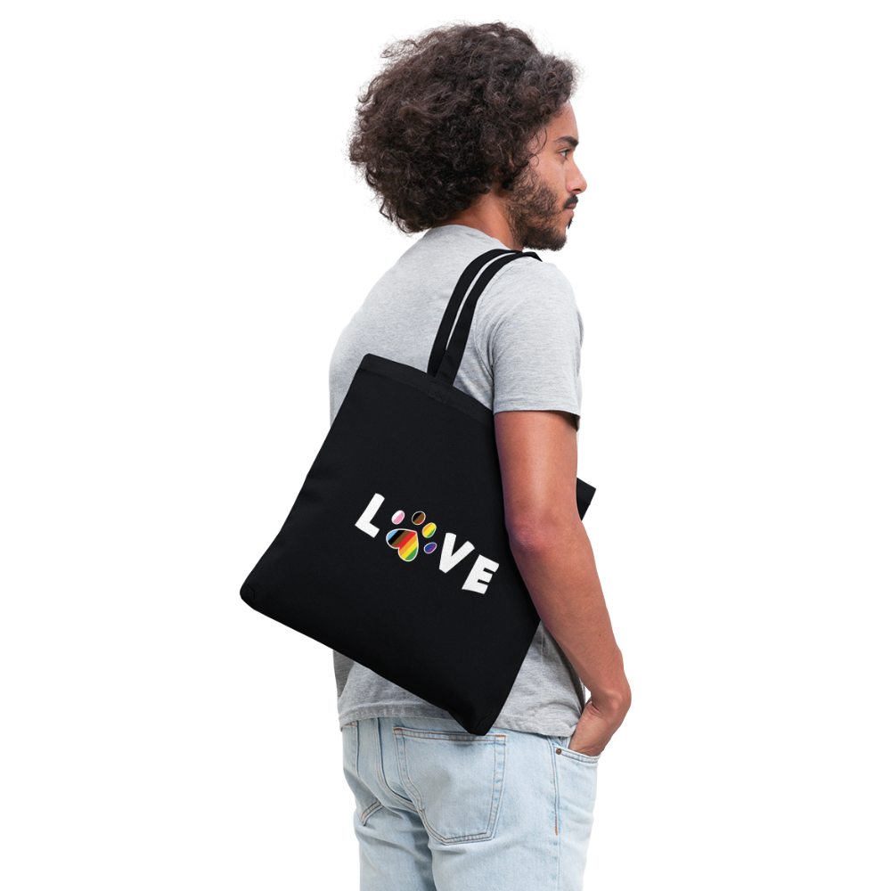 Pride Love Tote Bag - black