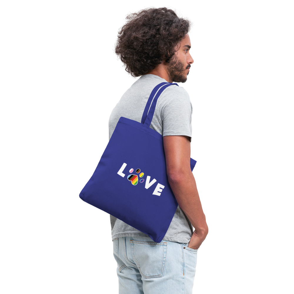 
                  
                    Pride Love Tote Bag - royal blue
                  
                