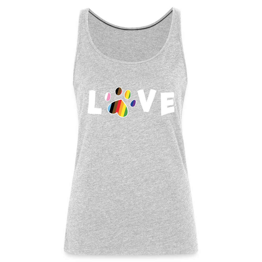 
                  
                    Pride Love Contoured Premium Tank Top - heather gray
                  
                