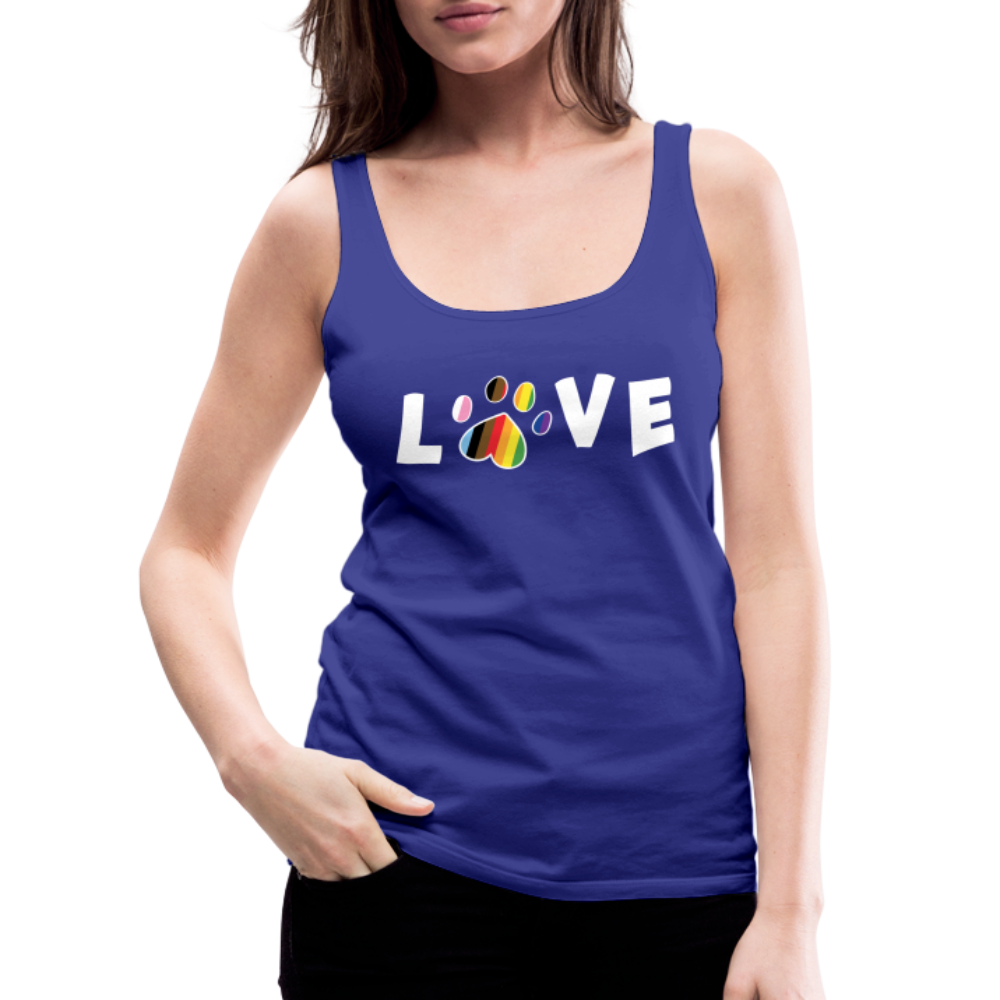 
                  
                    Pride Love Contoured Premium Tank Top - royal blue
                  
                