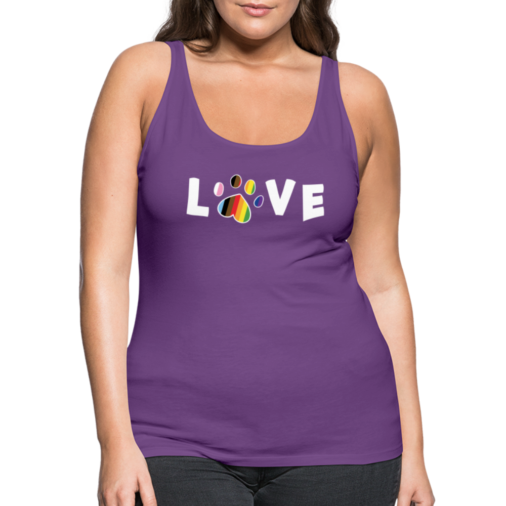 
                  
                    Pride Love Contoured Premium Tank Top - purple
                  
                