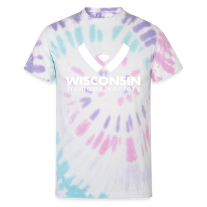 WHS Logo Tie Dye T-Shirt - Pastel Spiral