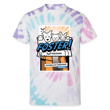 Load image into Gallery viewer, Foster Comic Tie Dye T-Shirt - Pastel Spiral