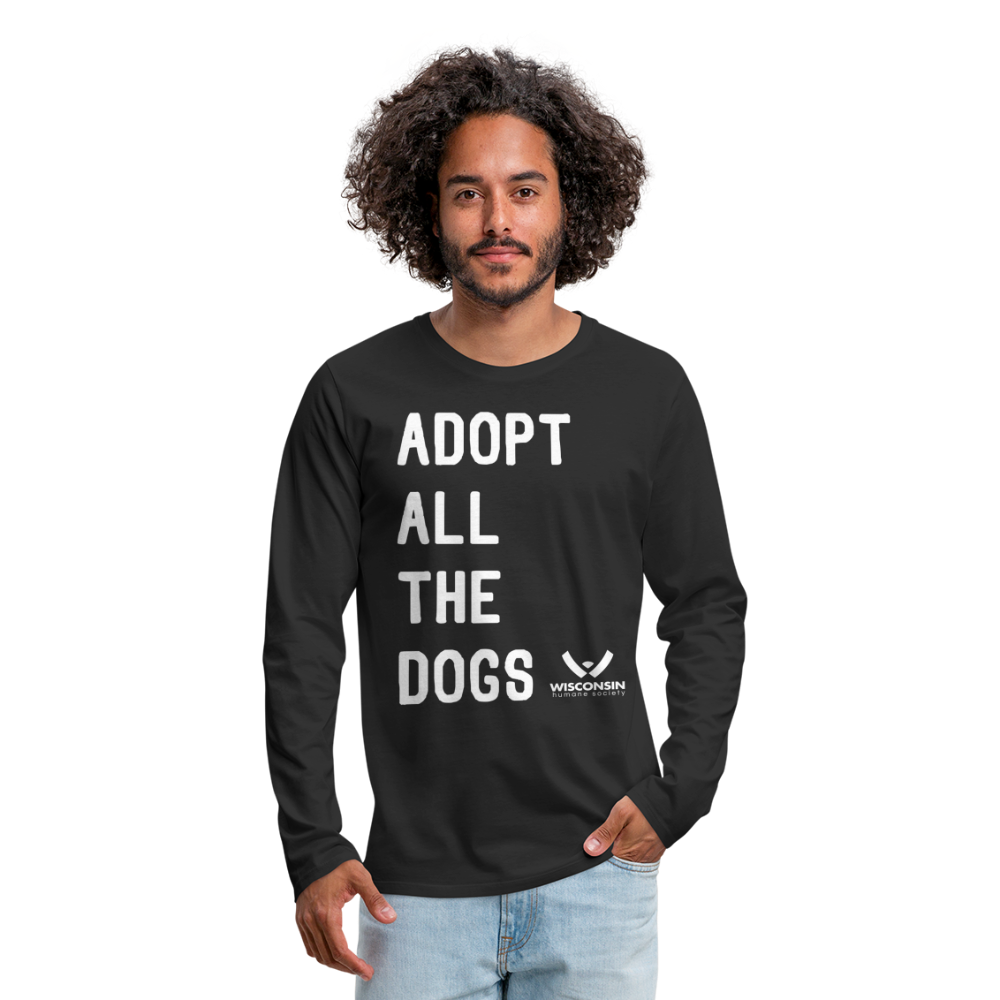 
                  
                    Adoption All the Dogs Classic Premium Long Sleeve T-Shirt - black
                  
                