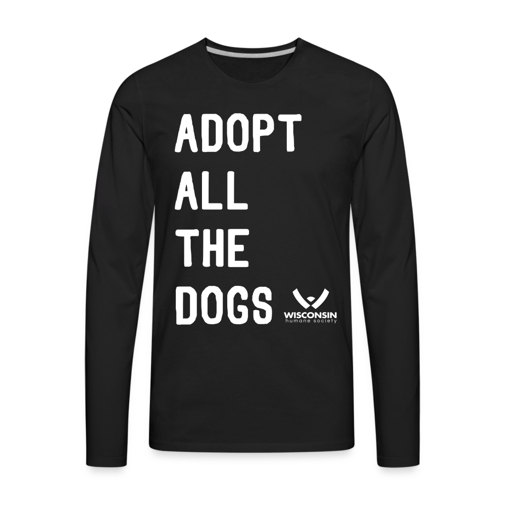 
                  
                    Adoption All the Dogs Classic Premium Long Sleeve T-Shirt - black
                  
                