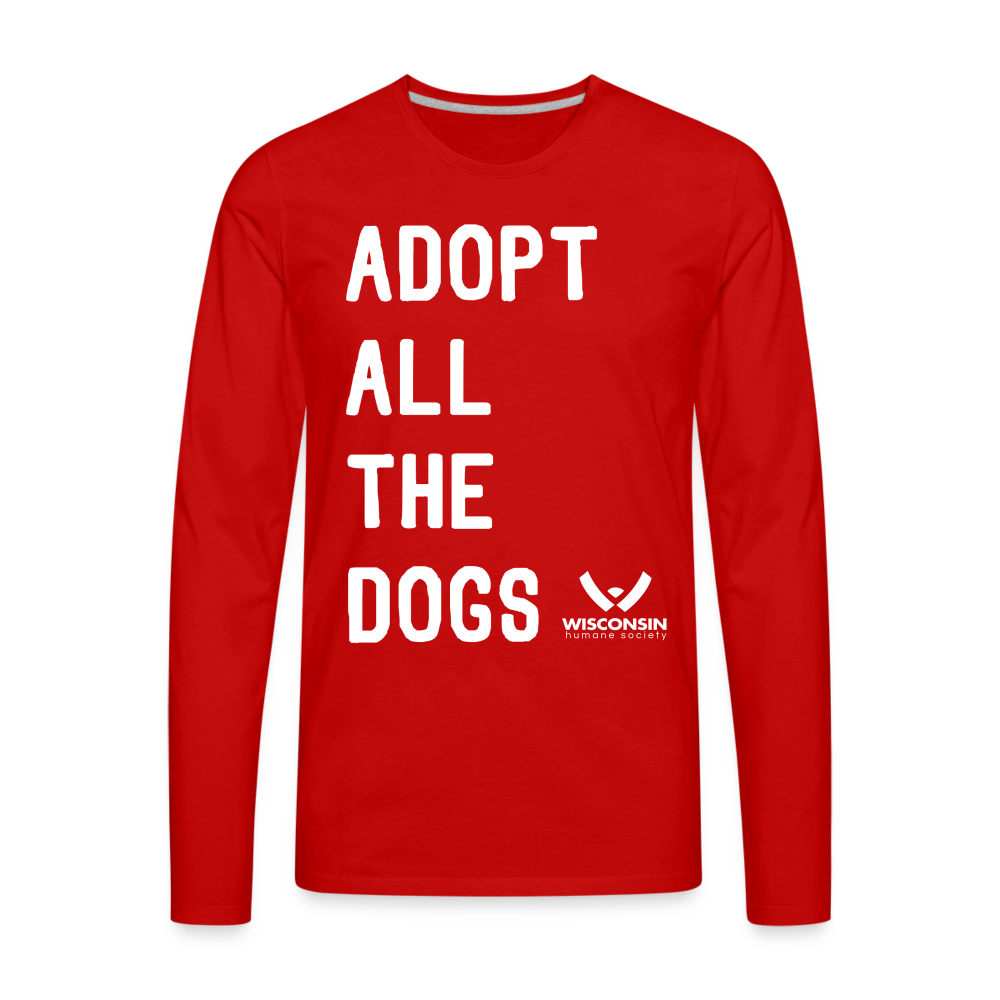 
                  
                    Adoption All the Dogs Classic Premium Long Sleeve T-Shirt - red
                  
                