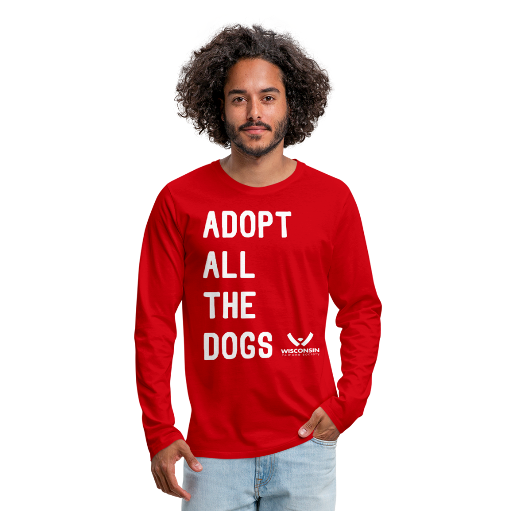 
                  
                    Adoption All the Dogs Classic Premium Long Sleeve T-Shirt - red
                  
                