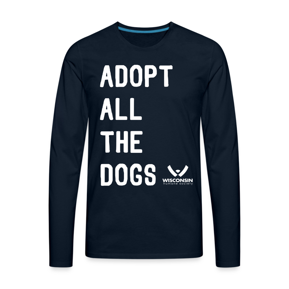 
                  
                    Adoption All the Dogs Classic Premium Long Sleeve T-Shirt - deep navy
                  
                