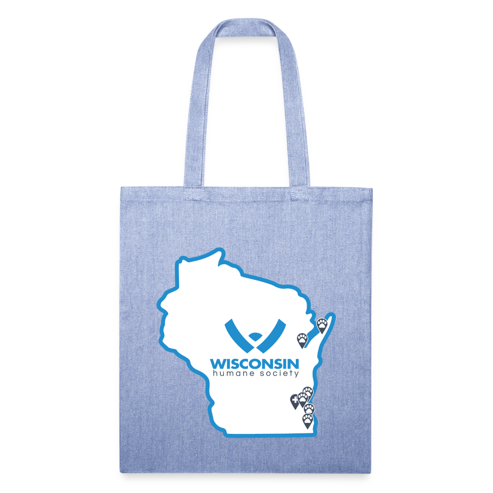 
                  
                    WHS State Logo Recycled Tote Bag - light Denim
                  
                