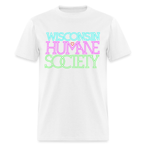 WHS 1987 Neon Logo Classic T-Shirt - white