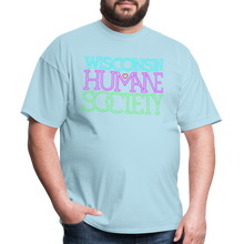 Load image into Gallery viewer, WHS 1987 Neon Logo Classic T-Shirt - powder blue