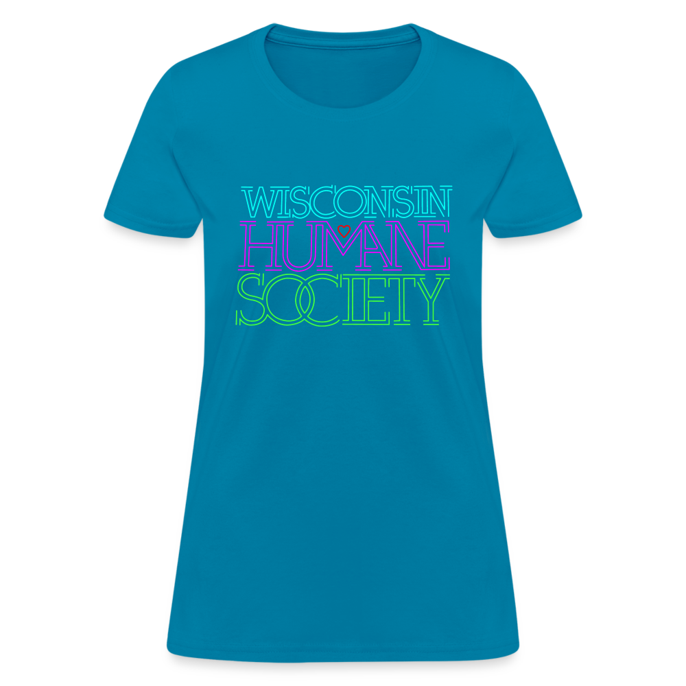 
                  
                    WHS 1987 Neon Logo Contoured T-Shirt - turquoise
                  
                