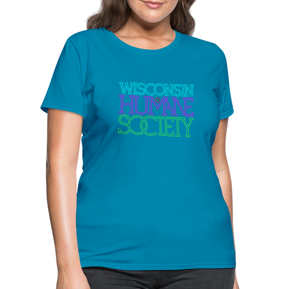 
                  
                    WHS 1987 Neon Logo Contoured T-Shirt - turquoise
                  
                