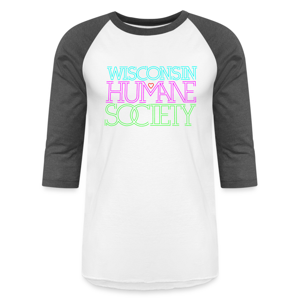 
                  
                    WHS 1987 Neon Logo Baseball T-Shirt - white/charcoal
                  
                