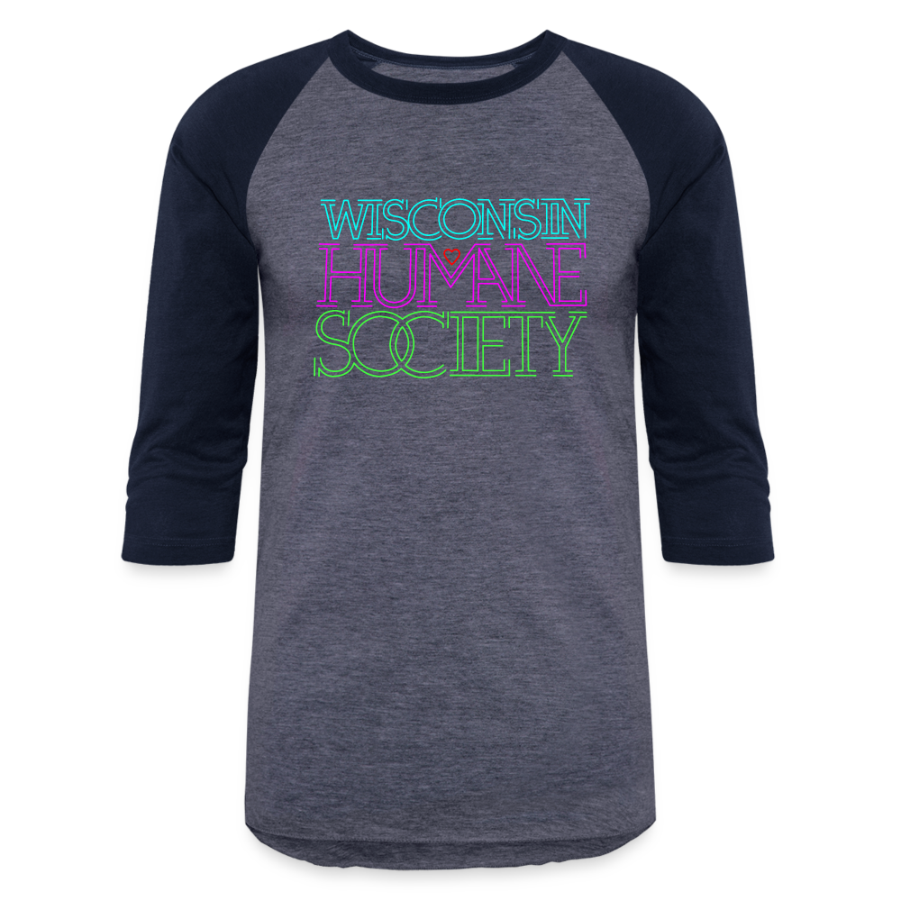 
                  
                    WHS 1987 Neon Logo Baseball T-Shirt - heather blue/navy
                  
                