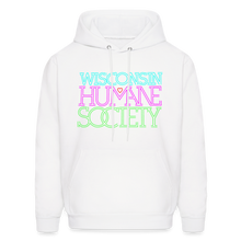 Load image into Gallery viewer, WHS 1987 Neon Logo Men&#39;s Hoodie - white