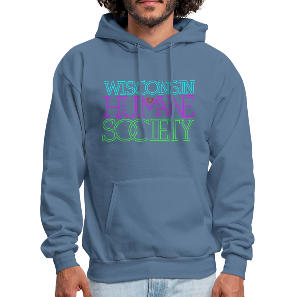 
                  
                    WHS 1987 Neon Logo Men's Hoodie - denim blue
                  
                