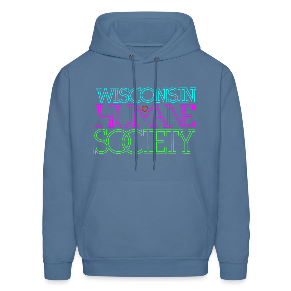 
                  
                    WHS 1987 Neon Logo Men's Hoodie - denim blue
                  
                