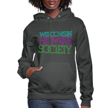 Load image into Gallery viewer, WHS 1987 Neon Logo Contoured Hoodie - asphalt