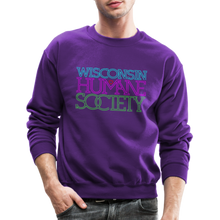 Load image into Gallery viewer, WHS 1987 Neon Logo Crewneck Sweatshirt - purple