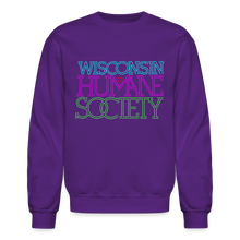 Load image into Gallery viewer, WHS 1987 Neon Logo Crewneck Sweatshirt - purple