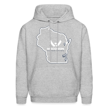 Load image into Gallery viewer, WHS State Logo Hoodie - heather gray