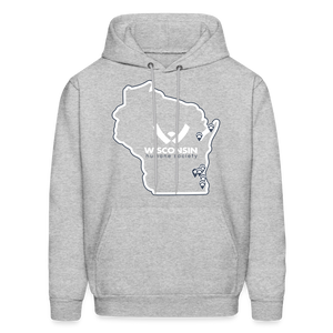 WHS State Logo Hoodie - heather gray