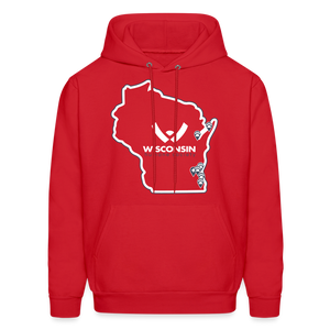 WHS State Logo Hoodie - red