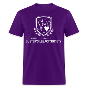 Buster's Legacy Society Classic T-Shirt - purple