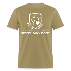 Buster's Legacy Society Classic T-Shirt - khaki