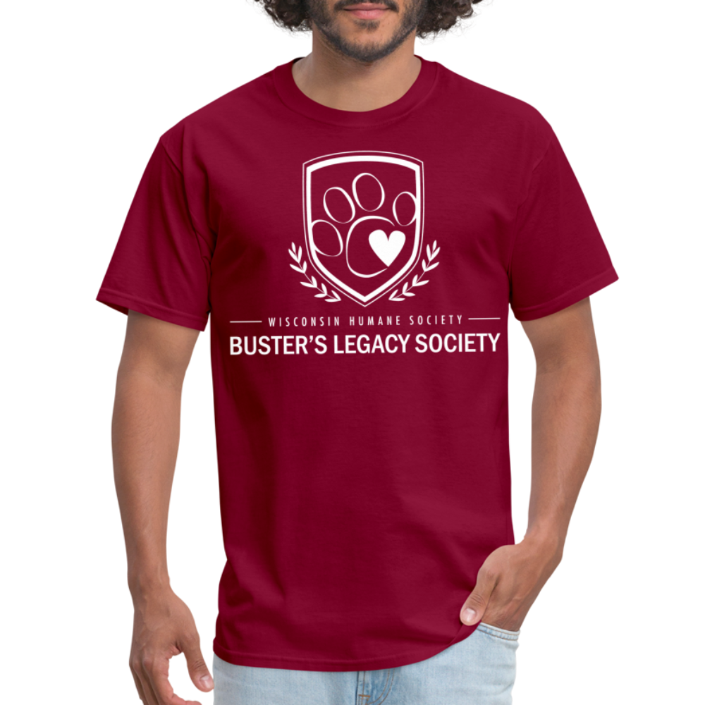 
                  
                    Buster's Legacy Society Classic T-Shirt - burgundy
                  
                