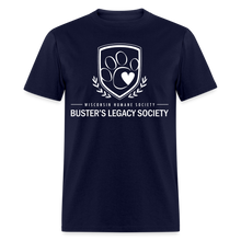 Load image into Gallery viewer, Buster&#39;s Legacy Society Classic T-Shirt - navy