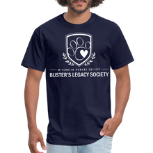 Load image into Gallery viewer, Buster&#39;s Legacy Society Classic T-Shirt - navy