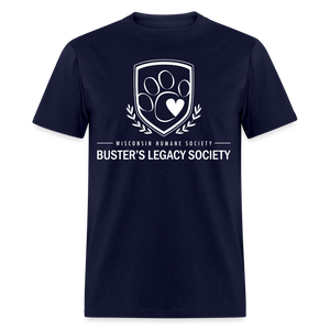 Buster's Legacy Society Classic T-Shirt - navy
