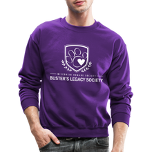 Load image into Gallery viewer, Buster&#39;s Legacy Society Crewneck Sweatshirt - purple