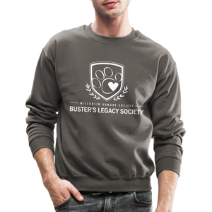 Buster's Legacy Society Crewneck Sweatshirt - asphalt gray