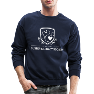 Buster's Legacy Society Crewneck Sweatshirt - navy