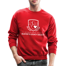 Load image into Gallery viewer, Buster&#39;s Legacy Society Crewneck Sweatshirt - red