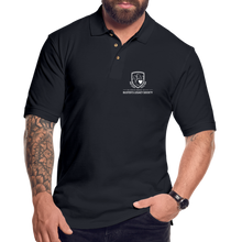 Load image into Gallery viewer, Buster&#39;s Legacy Society Pique Polo Shirt - midnight navy