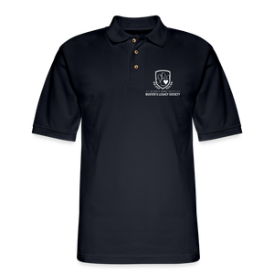 Buster's Legacy Society Pique Polo Shirt - midnight navy
