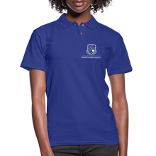 Load image into Gallery viewer, Buster&#39;s Legacy Society Contoured Pique Polo Shirt - royal blue