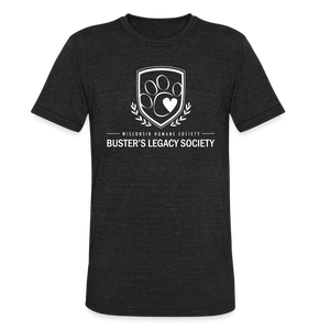 Buster's Legacy Society Unisex Tri-Blend T-Shirt - heather black